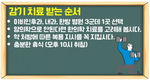 사계절 잦은 감기 예방 및 치료 받는 순서 6가지 행동 수칙