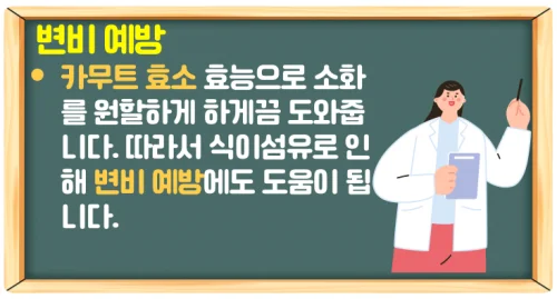 카무트 효소 효능과 부작용(당뇨와 다이어트 관리)